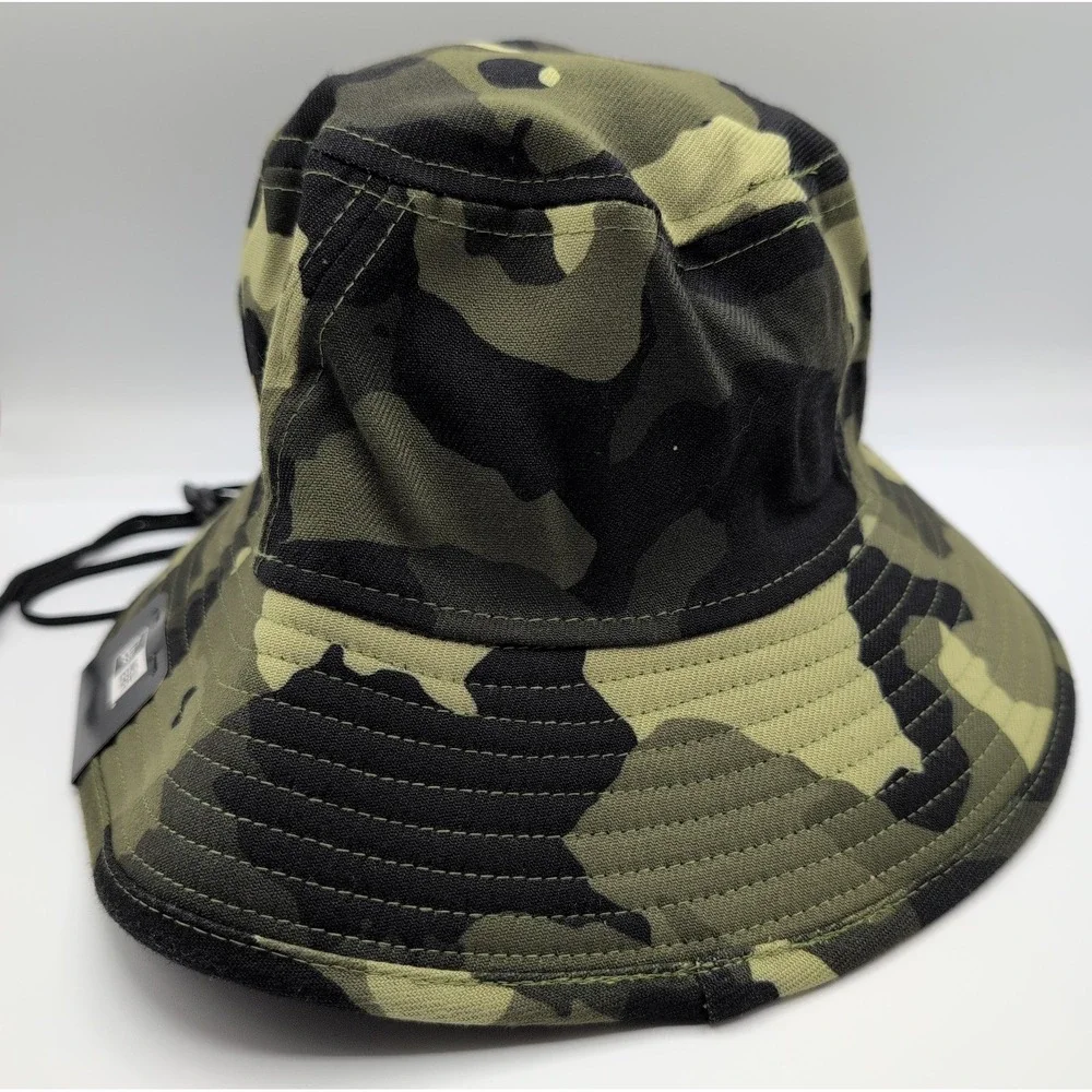 Men's New Era Chicago Cubs 2022 Armed Forces Day Bucket Hat Camo OSFM New